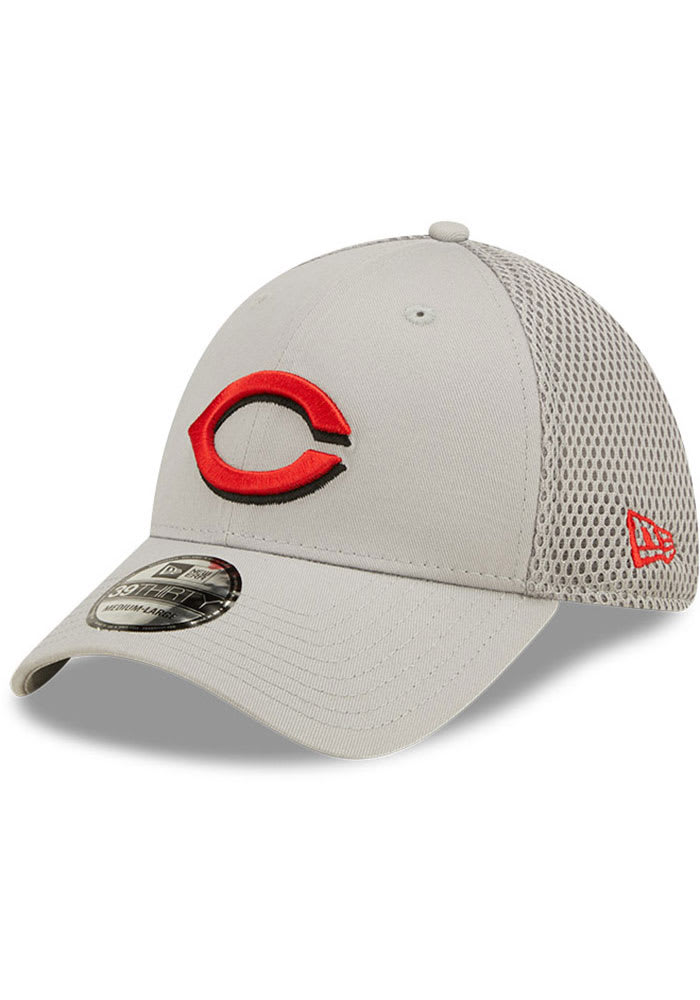 New Era Cincinnati Reds White 2022 Field of Dreams Game 39THIRTY Flex Hat, White, POLYESTER, Size L/xl, Rally House