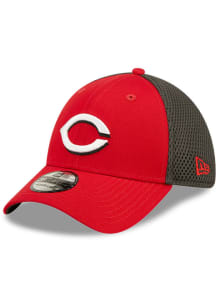 New Era Cincinnati Reds Mens Red Team Neo 39THIRTY Flex Hat