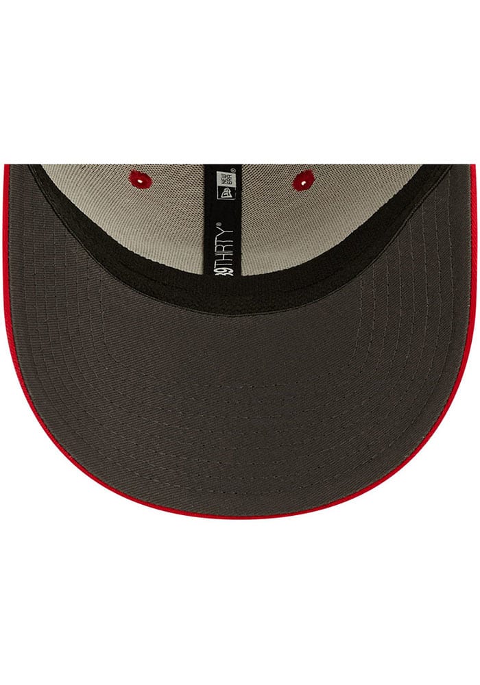 New Era Cincinnati Reds Mens Red Team Neo 39THIRTY Classic Flex Hat