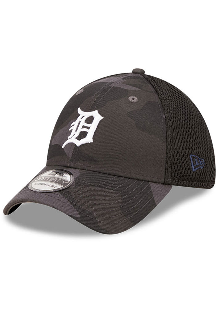 Men's New Era Gray Detroit Tigers 2023 Clubhouse 39THIRTY Flex Hat Size: Small/Medium