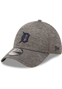 New Era Detroit Tigers Mens Grey Essential 39THIRTY Flex Hat