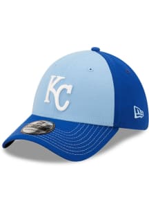 New Era Kansas City Royals Mens Light Blue Classic 39THIRTY Flex Hat