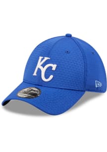 New Era Kansas City Royals Mens Blue Essential 39THIRTY Flex Hat