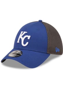 New Era Kansas City Royals Mens Blue Team Neo 39THIRTY Flex Hat