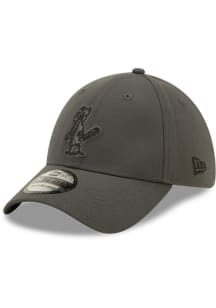 New Era St Louis Cardinals Mens Grey Classic 39THIRTY Flex Hat
