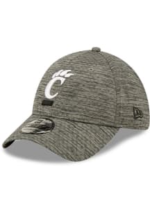 New Era Cincinnati Bearcats Mens Grey Essential 39THIRTY Flex Hat
