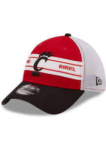 New Era Cincinnati Bearcats Mens Red Team Banded 39THIRTY Flex Hat