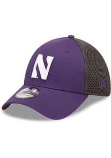 New Era Northwestern Wildcats Mens Purple Team Neo 39THIRTY Flex Hat