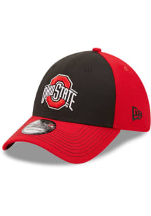 New Era Ohio State Buckeyes Mens Black Classic 39THIRTY Flex Hat
