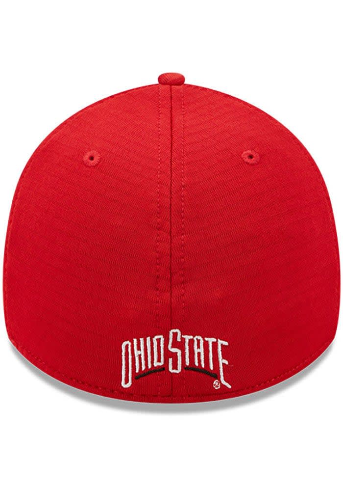 New Era Ohio State Buckeyes Mens Red Essential 39THIRTY Flex Hat