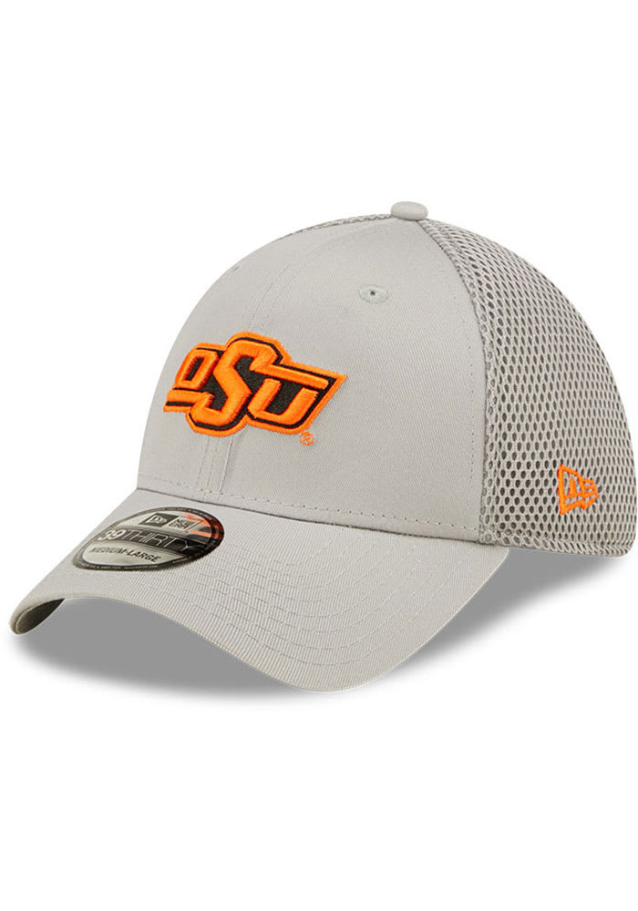 Men's New Era Orange Oklahoma State Cowboys Team Script 9FIFTY