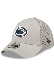 New Era Penn State Nittany Lions Mens Grey Team Neo 39THIRTY Flex Hat