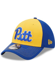 New Era Pitt Panthers Mens Blue Classic 39THIRTY Flex Hat