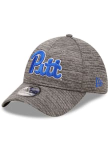 New Era Pitt Panthers Mens Grey Essential 39THIRTY Flex Hat