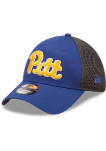 New Era Pitt Panthers Mens Blue Team Neo 39THIRTY Flex Hat
