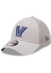 New Era Villanova Wildcats Mens Grey Team Neo 39THIRTY Flex Hat