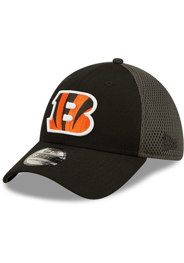 Cincinnati Bengals New Era Logo Neo 39THIRTY Flex Hat - Camo/Black