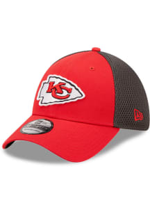 New Era Kansas City Chiefs Mens Red Team Neo 39THIRTY Flex Hat