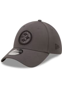 New Era Pittsburgh Steelers Mens Grey Classic 39THIRTY Flex Hat