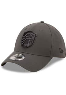 New Era St Louis City SC Mens Grey Classic 39THIRTY Flex Hat