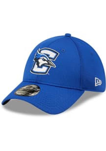 New Era Creighton Bluejays Mens Blue Essential 39THIRTY Flex Hat