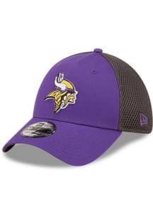 New Era Minnesota Vikings Mens Purple Team Neo 39THIRTY Flex Hat
