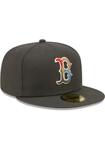 New Era Boston Red Sox Mens Grey Color Pack Multi 59FIFTY Fitted Hat