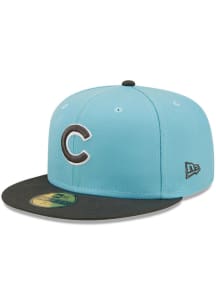 New Era Chicago Cubs Mens Blue 2T Color Pack 59FIFTY Fitted Hat