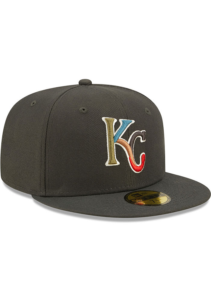New Era Kansas City Royals Mens Grey Color Pack Multi 59FIFTY Fitted Hat