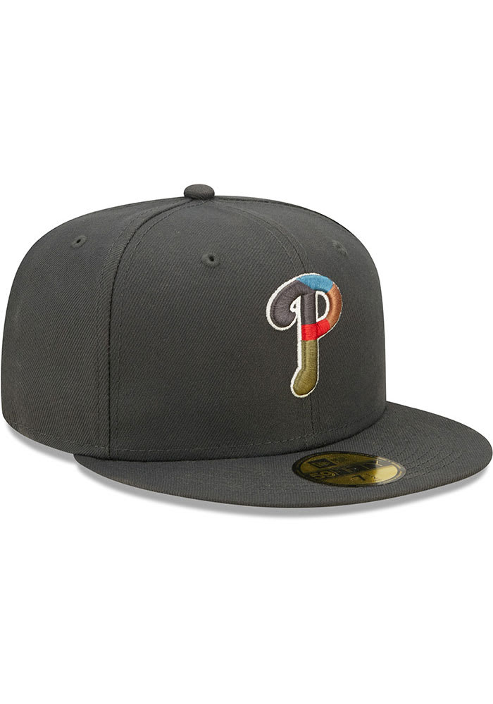 New Era Philadelphia Phillies Mens Grey Color Pack Multi 59FIFTY Fitted Hat
