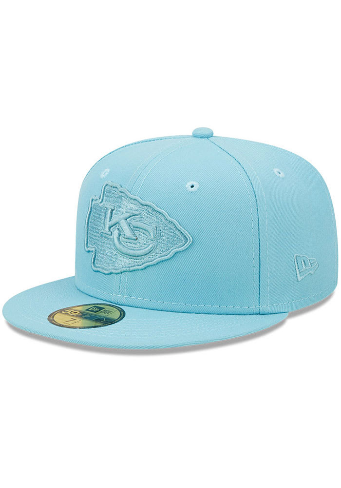 Kansas City Chiefs Mens Color Pack 59FIFTY BLUE New Era Fitted Hat