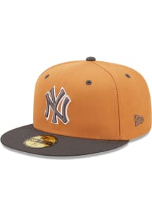 New Era New York Yankees Mens Tan 2T Color Pack 59FIFTY Fitted Hat