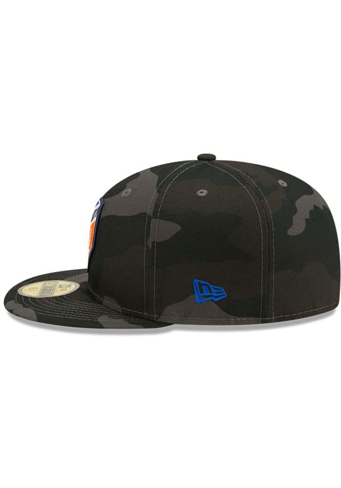 New Era FC Cincinnati Mens Black Camo 59FIFTY Fitted Hat