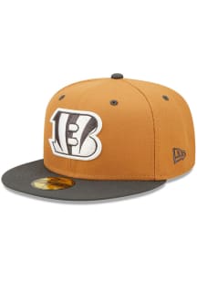 New Era Cincinnati Bengals Mens  2T Color Pack 59FIFTY Fitted Hat