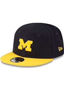 Michigan Wolverines New Era My 1St 9FIFTY Baby Adjustable Hat - Blue