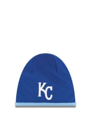 New Era Kansas City Royals Blue Tech Youth Knit Hat