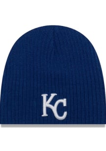 New Era Kansas City Royals Mini Fan Baby Knit Hat - Blue
