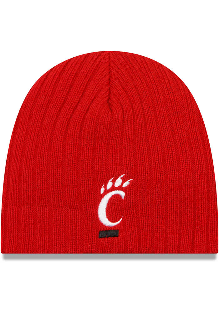 New Era Cincinnati Bearcats Mini Fan Baby Knit Hat - Red