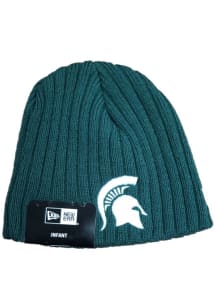 New Era Michigan State Spartans Mini Fan Baby Knit Hat - Green