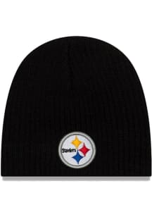 New Era Pittsburgh Steelers Mini Fan Baby Knit Hat - Black