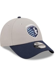 New Era Sporting Kansas City Grey JR The League 9FORTY Youth Adjustable Hat