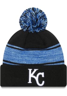New Era Kansas City Royals Black JR Chilled Cuff Youth Knit Hat