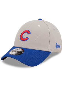 New Era Chicago Cubs Grey JR The League 9FORTY Adjustable Toddler Hat