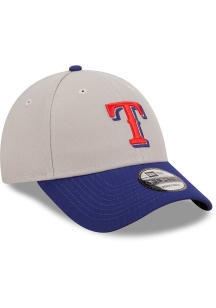New Era Texas Rangers Grey JR The League 9FORTY Adjustable Toddler Hat