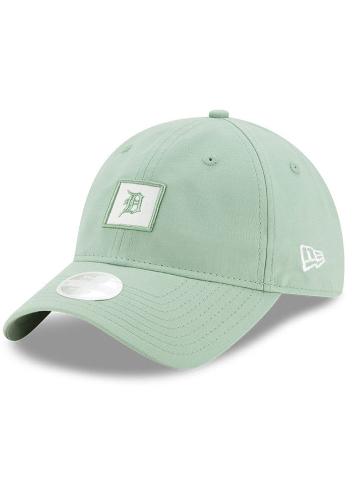 New Era Detroit Tigers Green Mini Patch 9TWENTY Womens Adjustable Hat