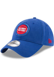 New Era Detroit Pistons Core Classic 2.0 9TWENTY Adjustable Hat - Blue
