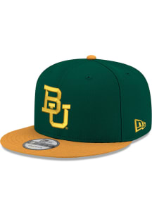 New Era Baylor Bears Green 2T 9FIFTY Mens Snapback Hat