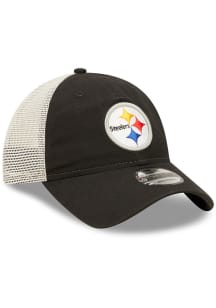 New Era Pittsburgh Steelers Loyal Truck 9TWENTY Adjustable Hat - Black