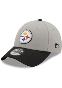 New Era Pittsburgh Steelers The League Adjustable Hat - Grey