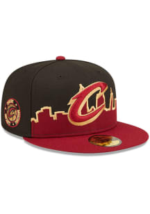 New Era Cleveland Cavaliers Mens Black 2022 Tip Off 59FIFTY Fitted Hat